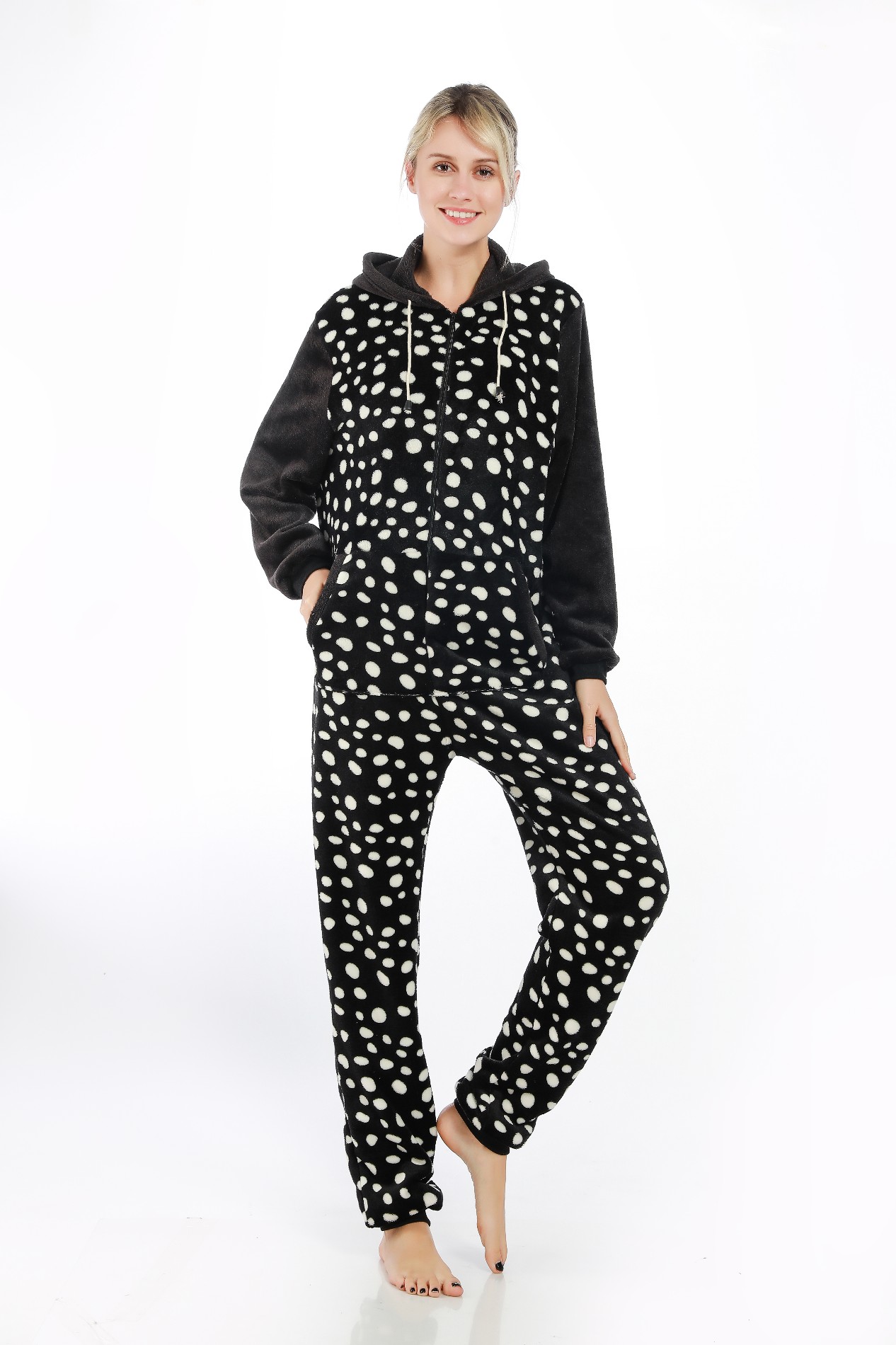 Kjøpe White Spotted Pajamas Womens Flannel Jumpsuit,White Spotted Pajamas Womens Flannel Jumpsuit  priser,White Spotted Pajamas Womens Flannel Jumpsuit merker,White Spotted Pajamas Womens Flannel Jumpsuit produsent,White Spotted Pajamas Womens Flannel Jumpsuit sitater,White Spotted Pajamas Womens Flannel Jumpsuit selskap,