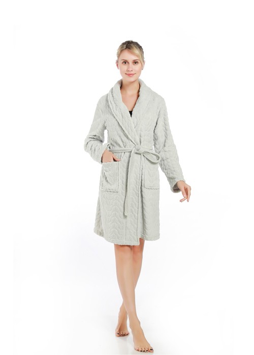 Flannel Ladies Dressing Gown
